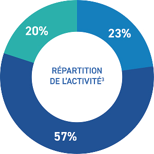Repartition des lactivite